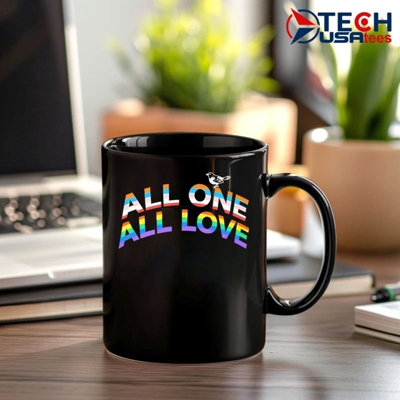All one all love pride shirt
