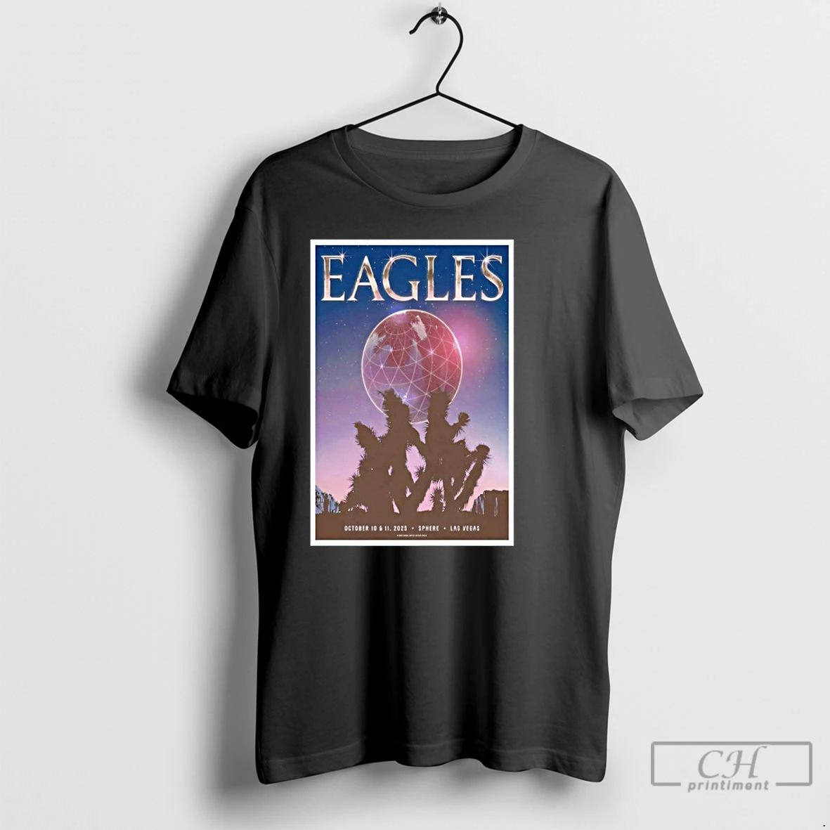 Classic Agles Sphere Las Vegas T Shirts