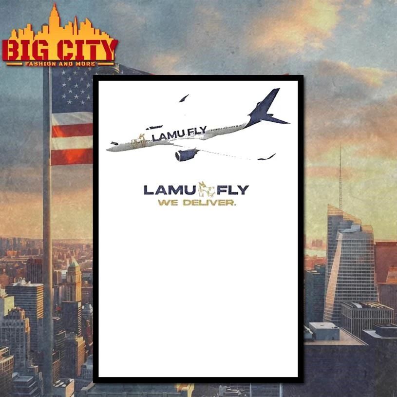 Lamu Fly We Deliver Shirt
