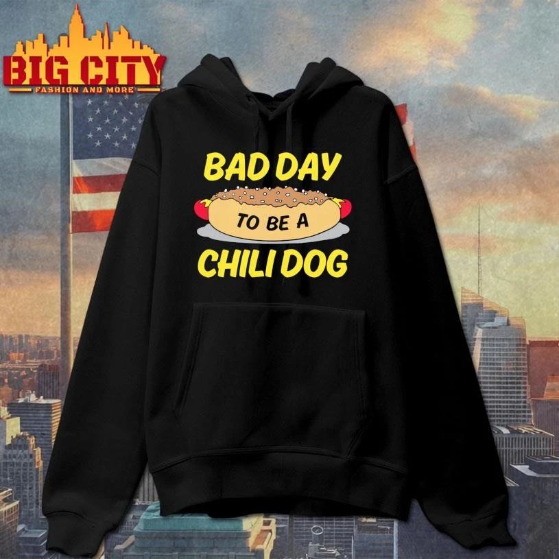 Bad Day To Be A Chili Dog Graphic Shirt