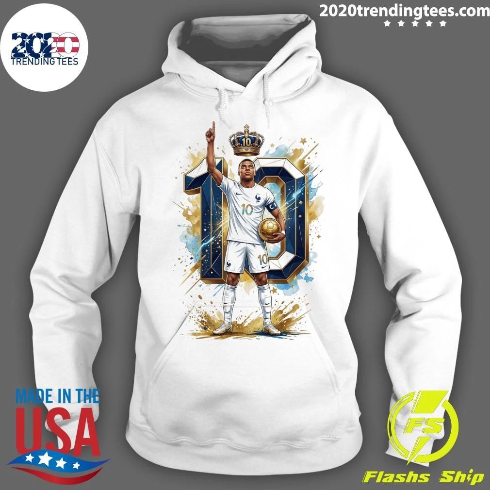 Kylian Mbappe France Football Art Shirt