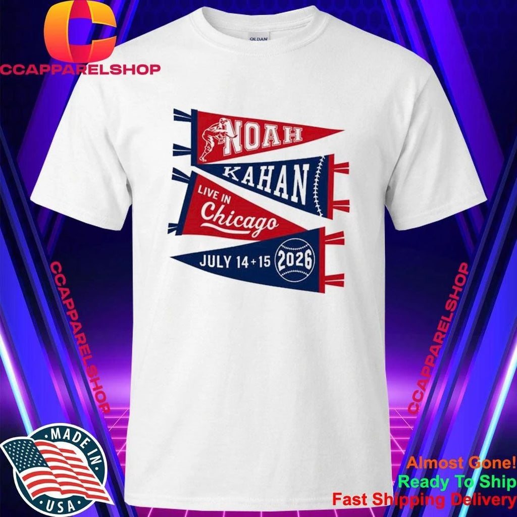Noah Kahan Chicago IL Event Shirt At Wrigley Field In Chicago IL On July 14 15 2026 Shirt