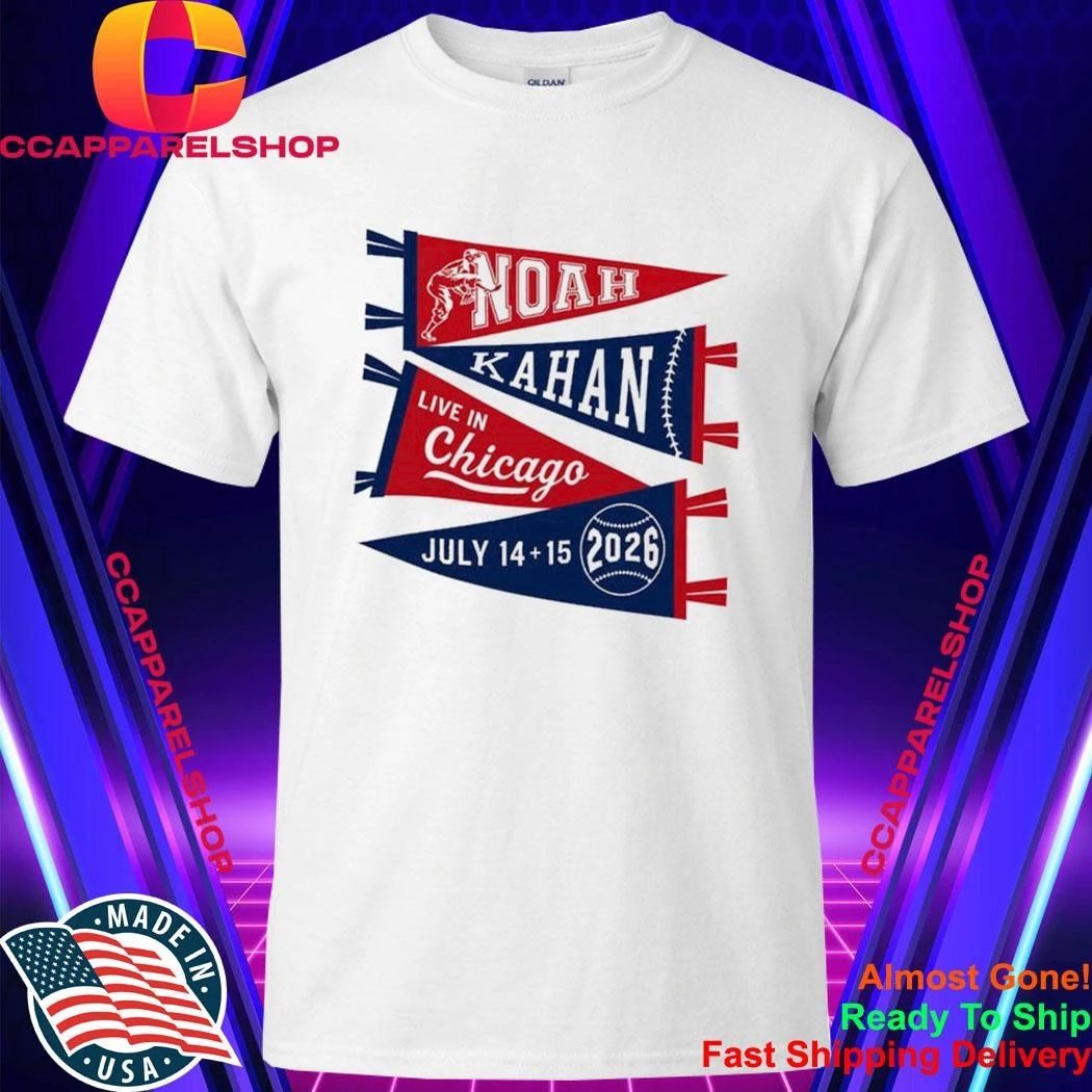 Noah Kahan Chicago IL Event Shirt At Wrigley Field In Chicago IL On July 14 15 2026 Shirt