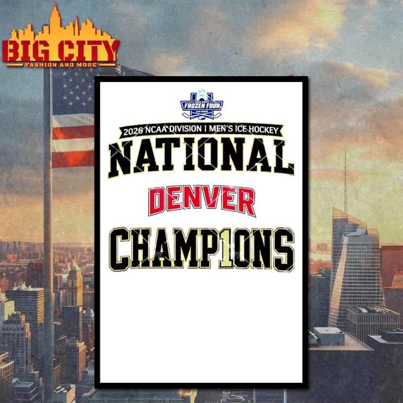 Denver Ice Hockey National Champions Shirt