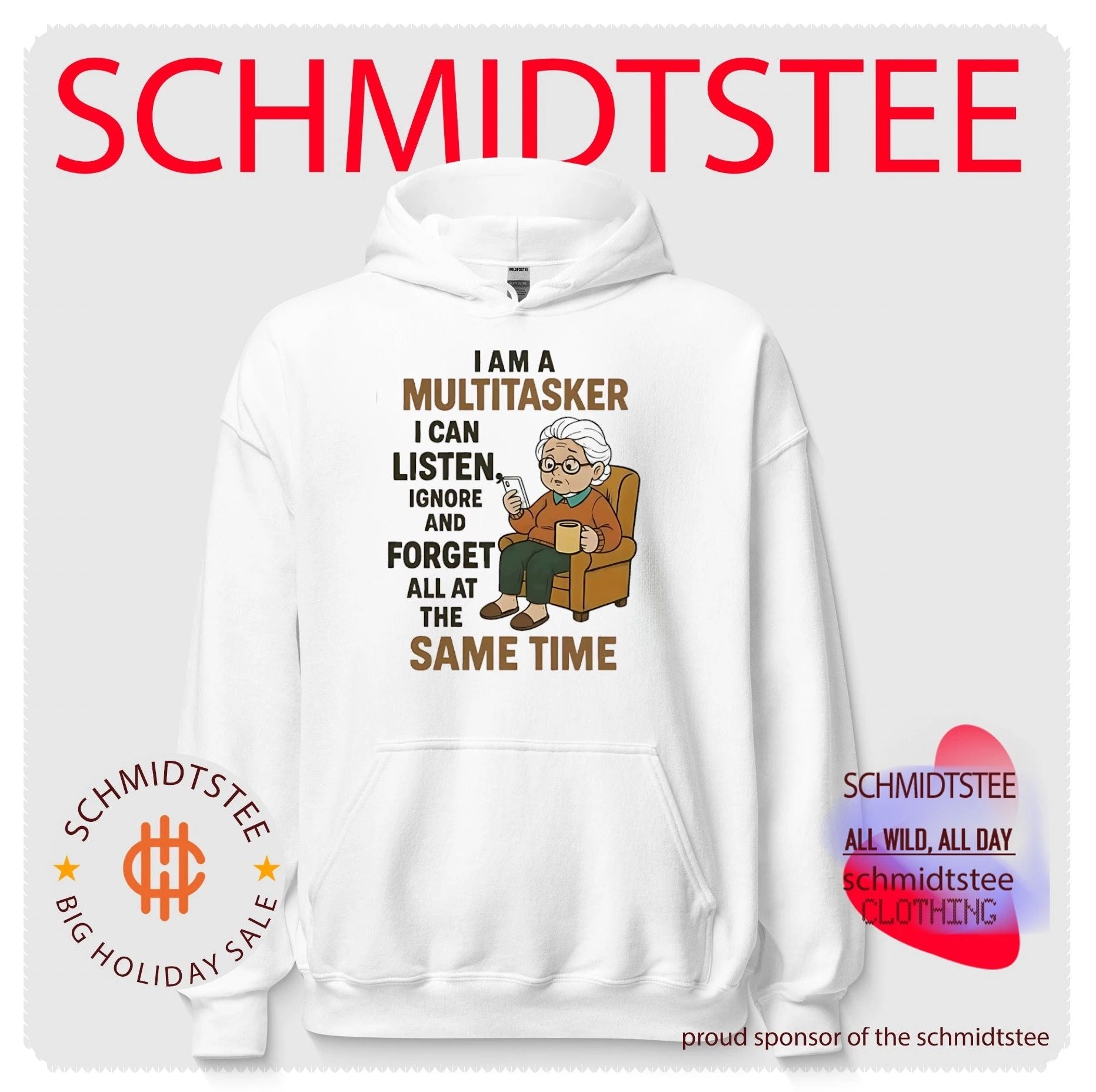 I am a multitasker I can listen ignore and forget all at the same time shirt