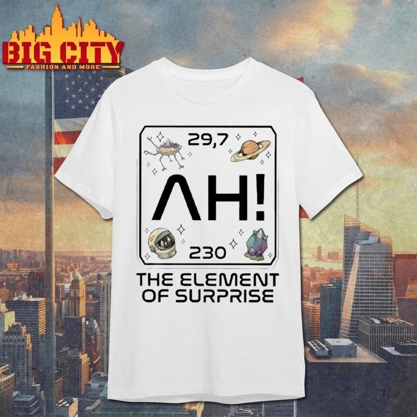 Project Hail Mary Ah Element Of Surprise Sci-Fi Space Novel Shirt