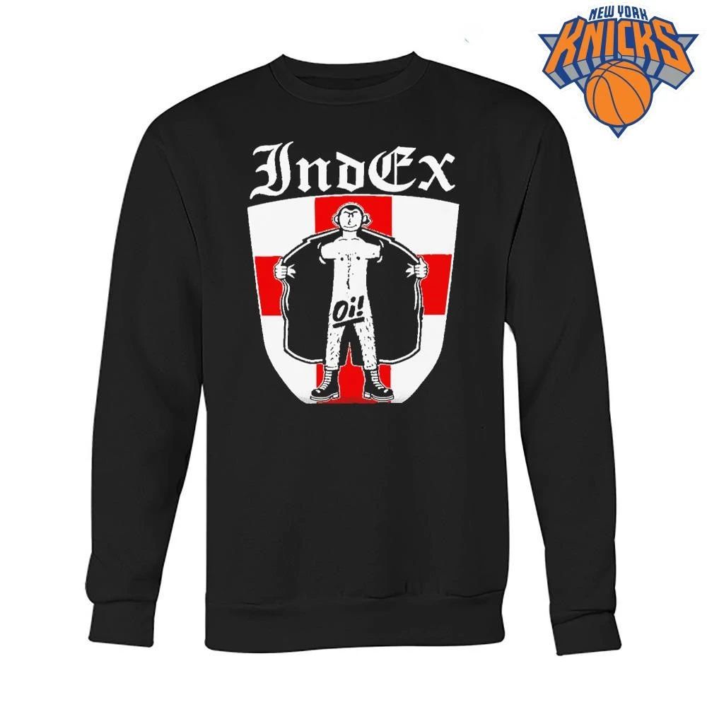 Index Oi Skinhead Punk Shield Graphic Subculture T Shirt