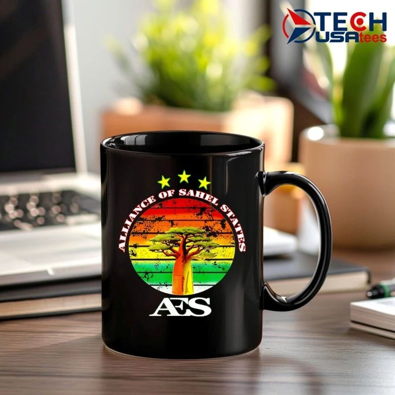 Alliance of Sahel States retro shirt