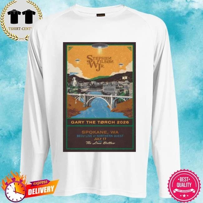 Stephen Wilson JR. Spokane WA 7 17 2026 Poster Shirt