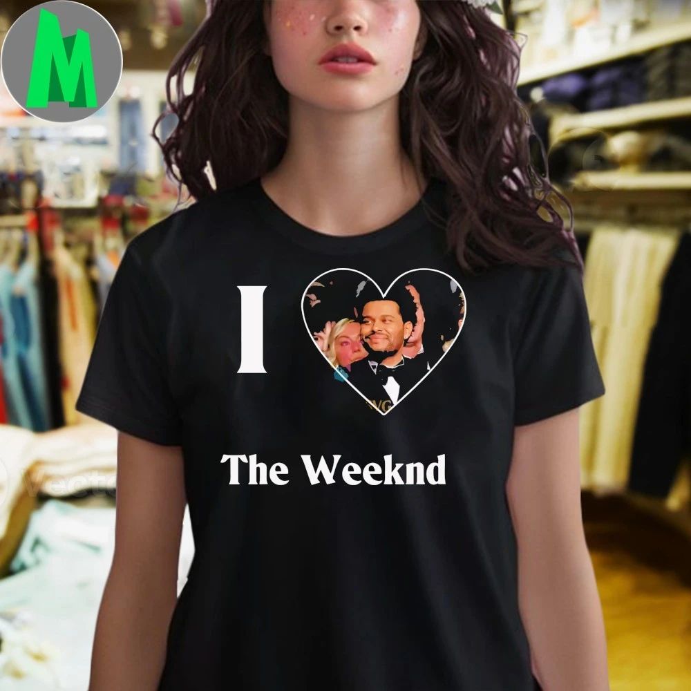 Original I Love The Weeknd Vintage Heart Photo Shirt
