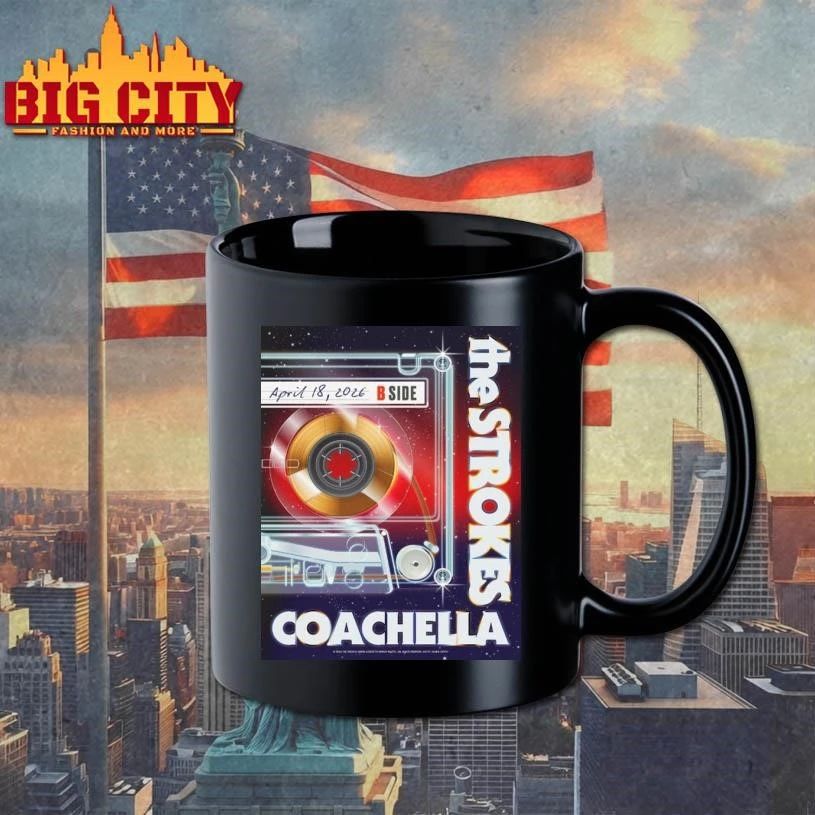 The Strokes Poster Night 2 At Coachella 2026 On April 18 2026 Poster Shirt