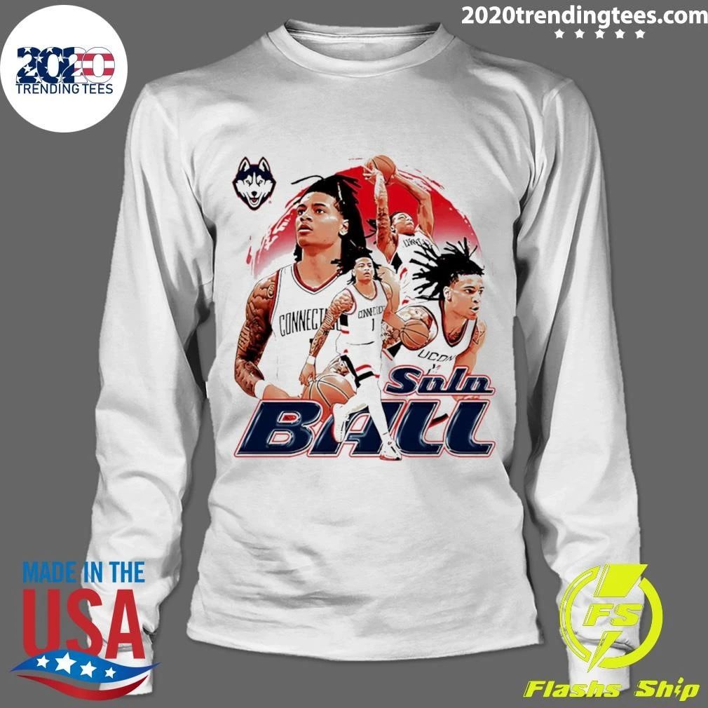 Solo Ball Uconn Huskies Vintage Shirt
