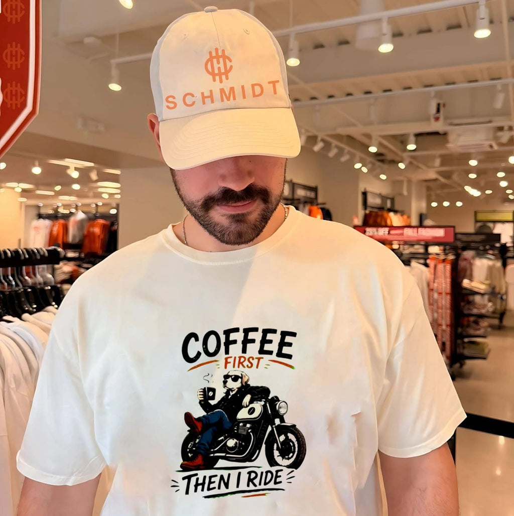 Coffee First Then I Ride Shirt