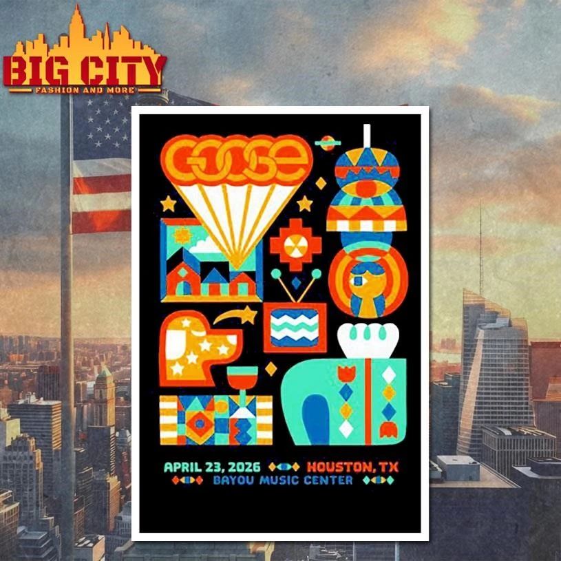 Goose Apr 23, 2026 Houston, TX Event Shirt