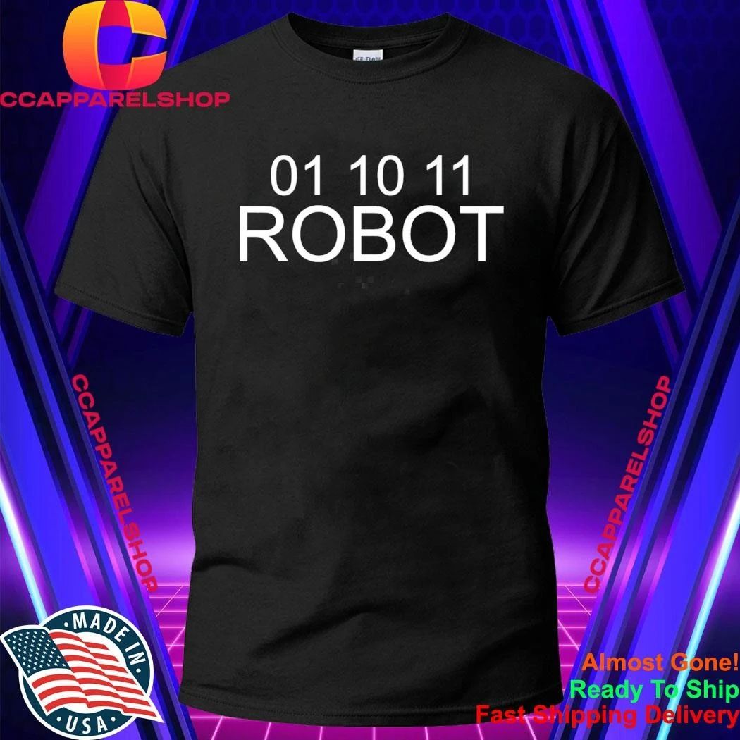 01 10 11 Robot Shirt