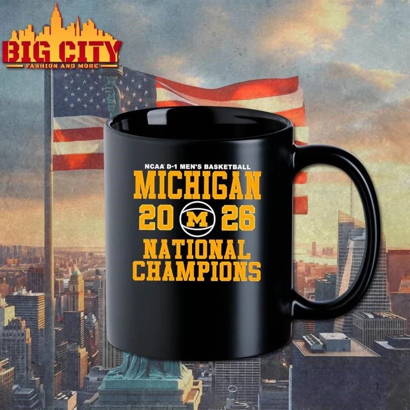 Michigan Men’s Basketball 2025-2026 National Champions Shirt