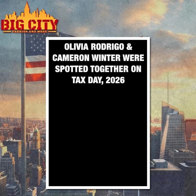 Singers Were Spotted Together on Tax Day, 2026 Text Shirt