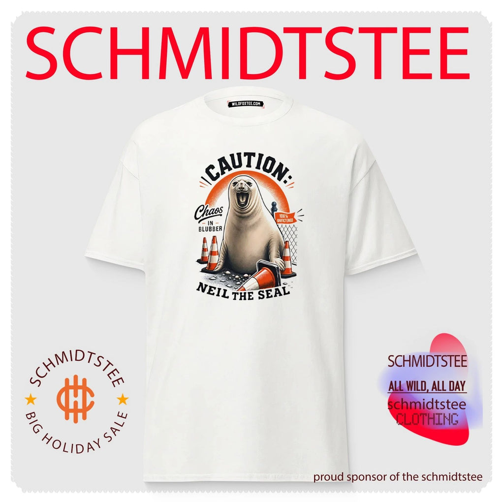 Caution Neil The Seal Chaos in Blubber shirt