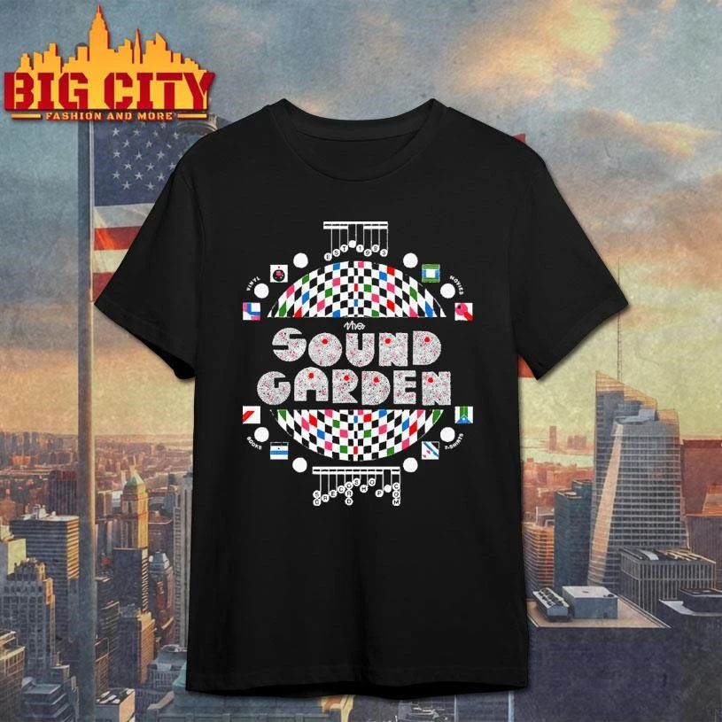 The Sound Garden Record Shop Retro Graphic Indie Rock shirt
