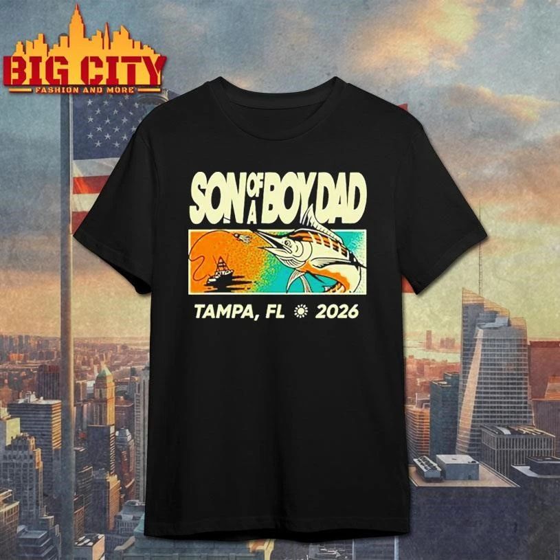 Son of a boy dad fish pocket tampa FL 2026 shirt