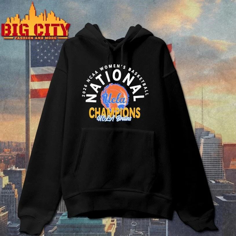 2026 UCLA Bruins National Champions NCAA Women’s Basketball Shirt