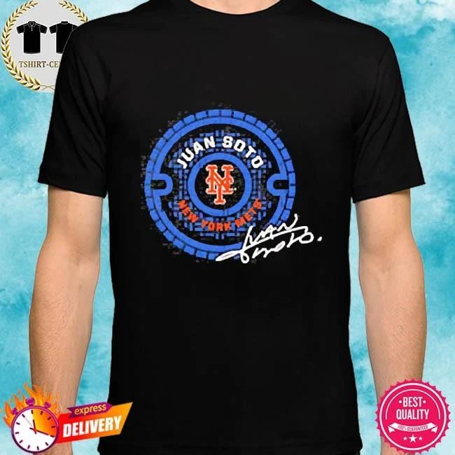 Juan Soto New York Mets Distressed Signature 2026 shirt