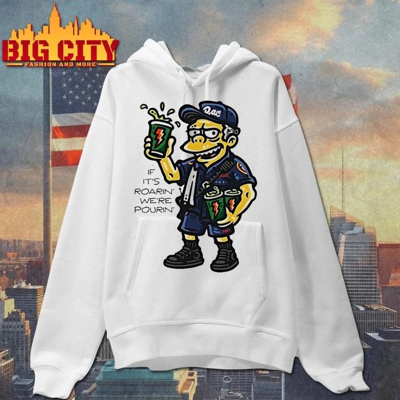 Simpson Rac Pour If Its Roaring Were Pouring Shirt
