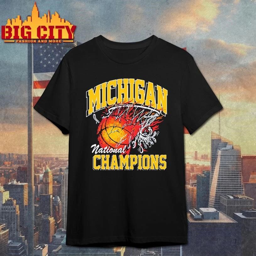 MI National Champions Flame BasketballS hirt