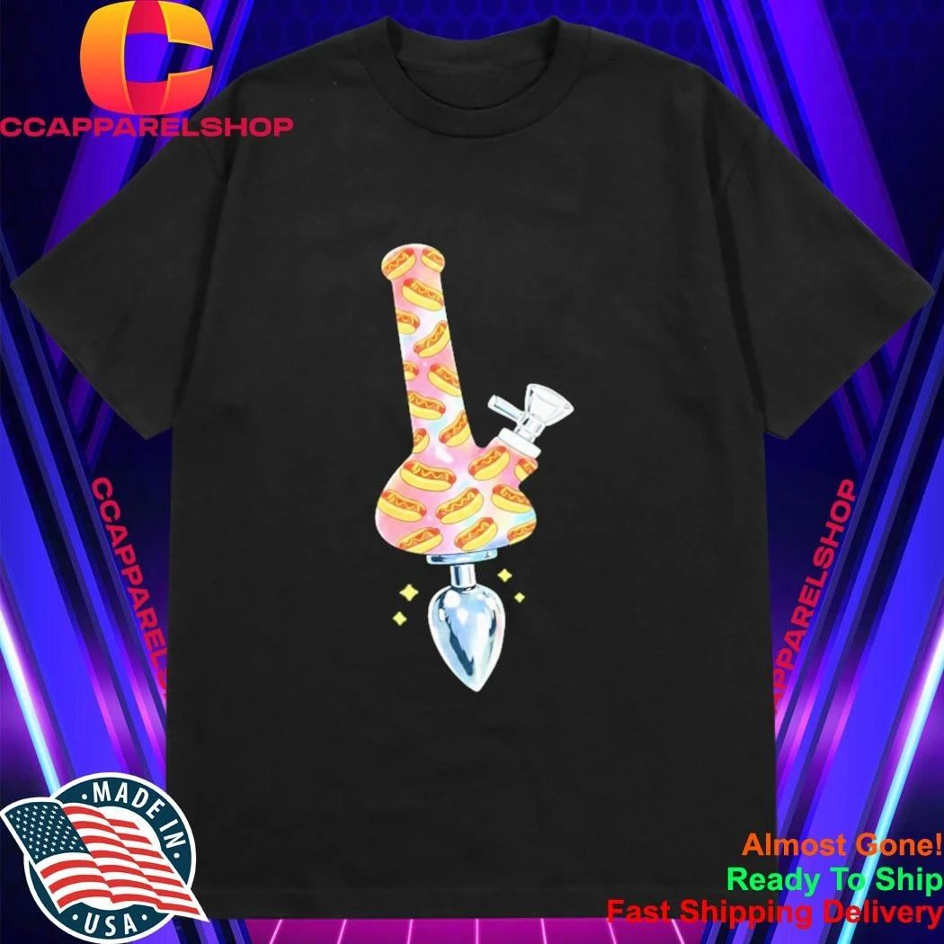 Hotdog Bong Buttplug Shirt