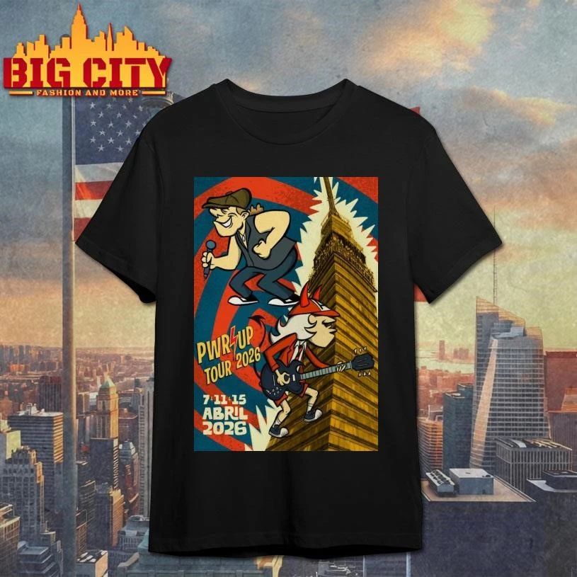 AC DC 04.07.2026 Estadio GNP Seguros Mexico City, Mexico Poster Shirt