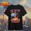 Dont Save Her She Dont Wanna Be Saved Earth Pole Dance Vintage Casual Shirt
