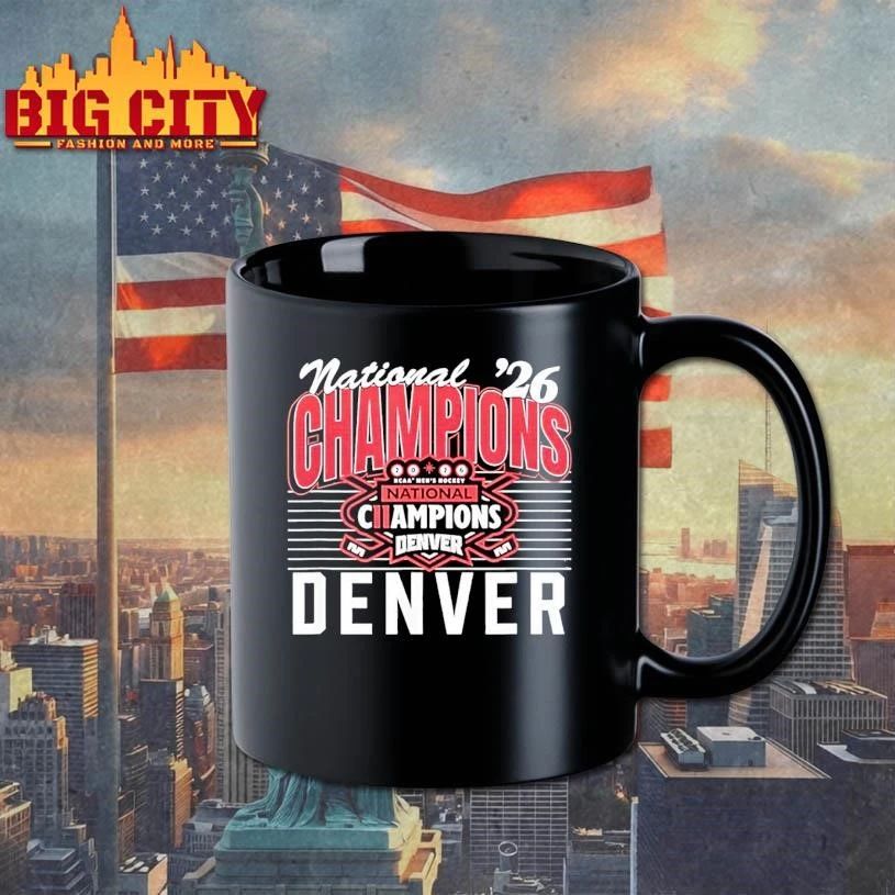 National Champions Denver Pioneers 2026 Shirt