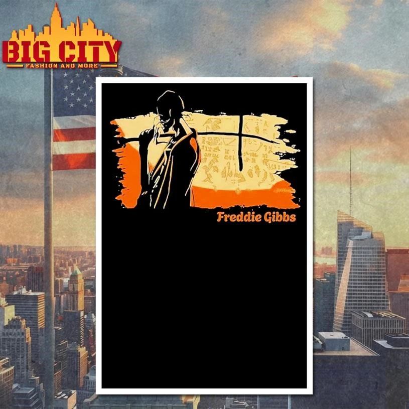 Freddie Gibbs Merch The Last Rabbit EU & UK Tour 2026 Shadow Shirt