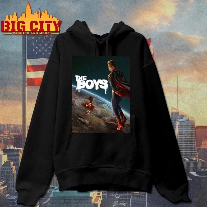 The Boys Season 5 Homelander Watching The World Destroyed Shirt