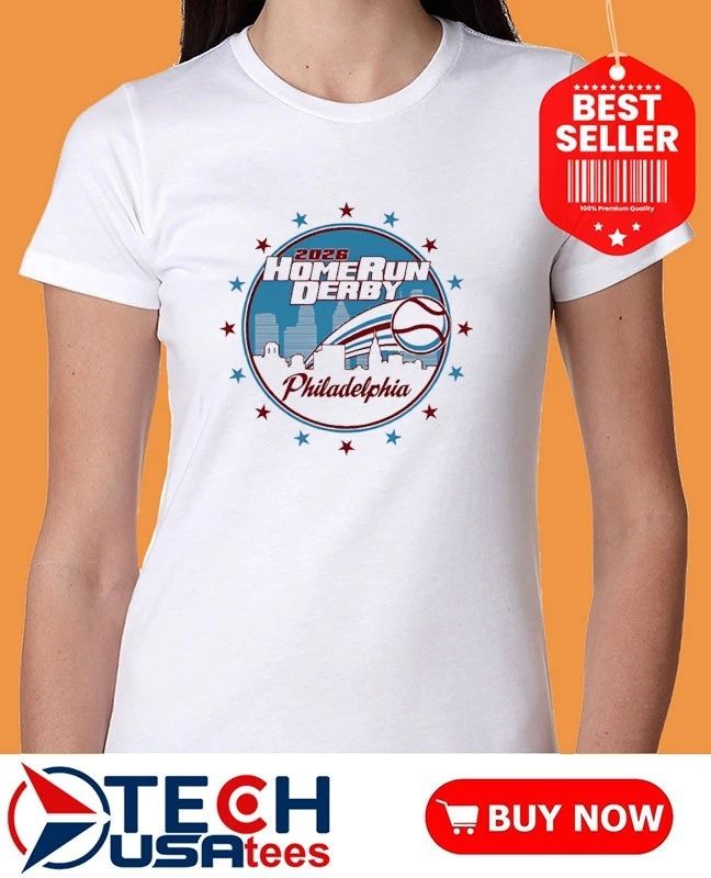2026 Home Run Derby Philadelphia logo shirt