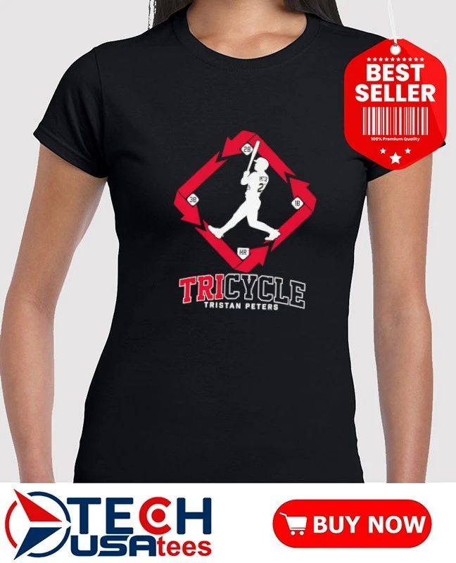 Tristan Peters Chicago White Sox Baseball TriCycle silhouette shirt