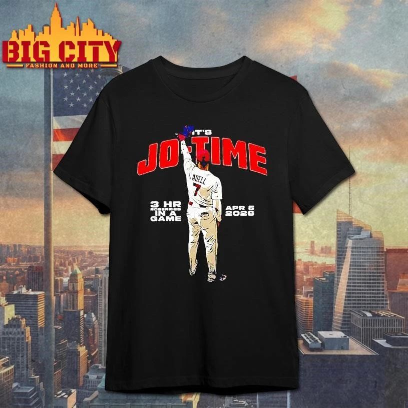 A It’s Jo-Time Jo Adell Los Angeles Angels Baseball Shirt