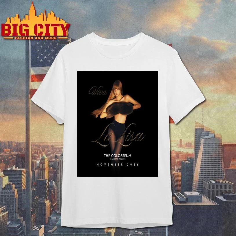 Lisa BLACKPINK Viva La Lisa At The Colosseum Caesars Palace On November 2026 Poster Shirt