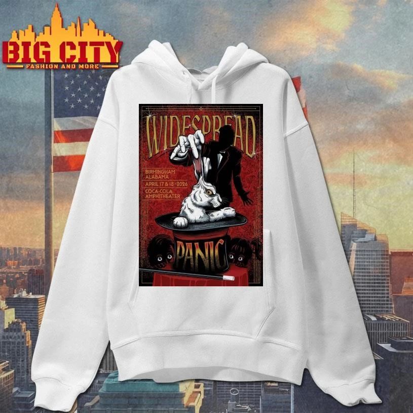 Widespread Panic In Birmingham AL On Apr 17-18 2026 Tour Poster Shirt