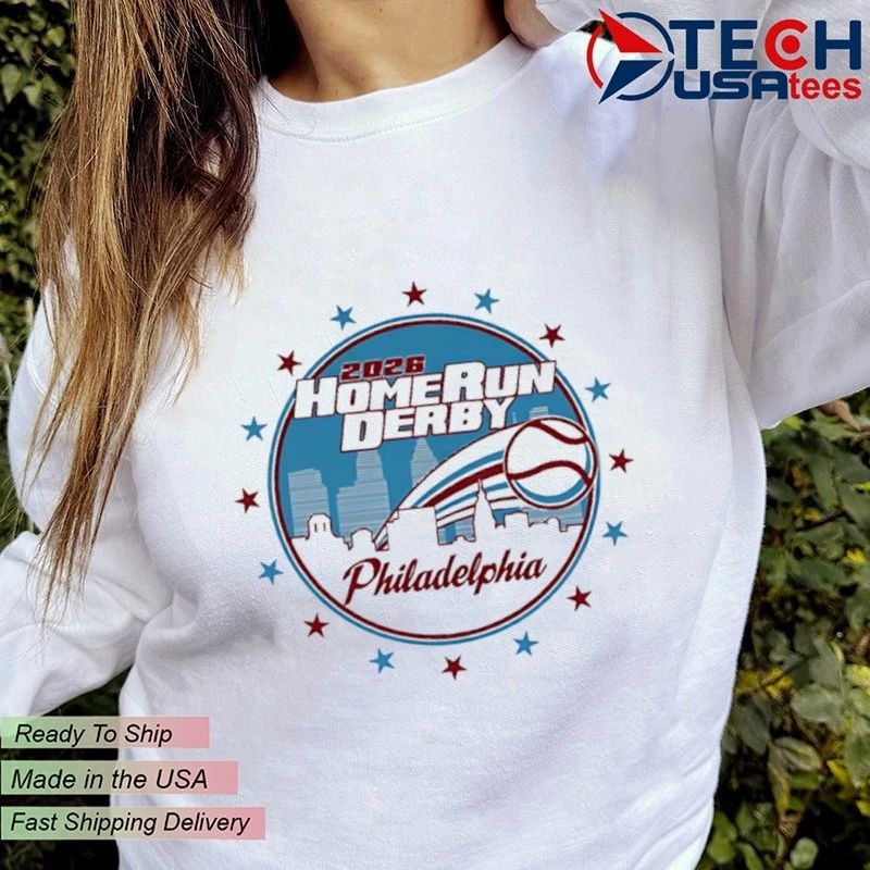 2026 Home Run Derby Philadelphia logo shirt