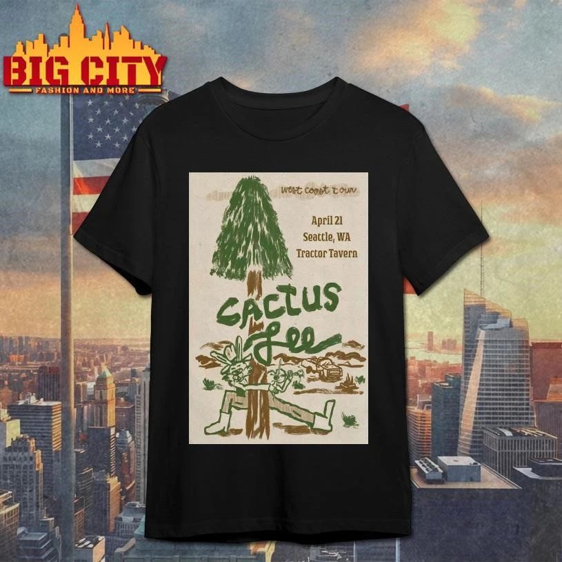 Cactus Lee 4-21-2026 Seattle WA Poster Shirt