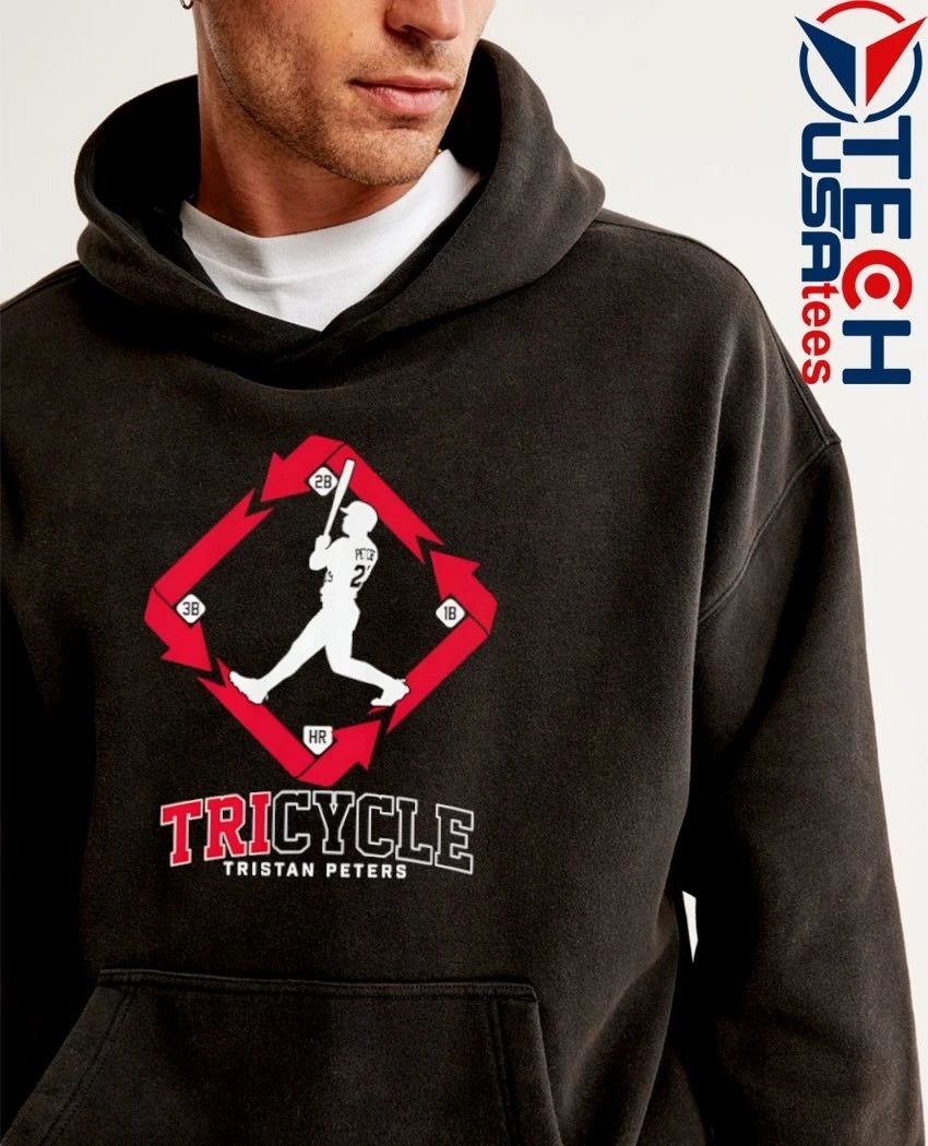 Tristan Peters Chicago White Sox Baseball TriCycle silhouette shirt