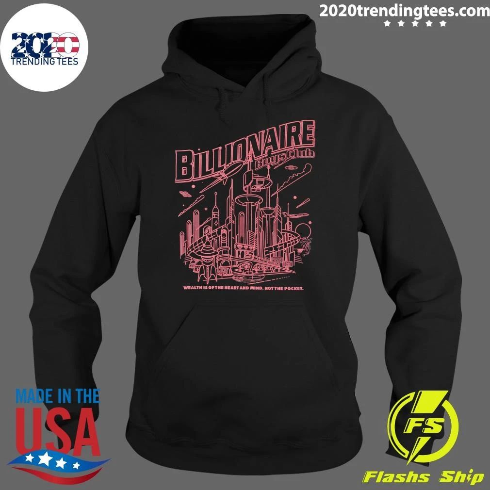 Billionaire Boys Club Wealth Is Of The Heart And Mind, Not The Роскет Shirt