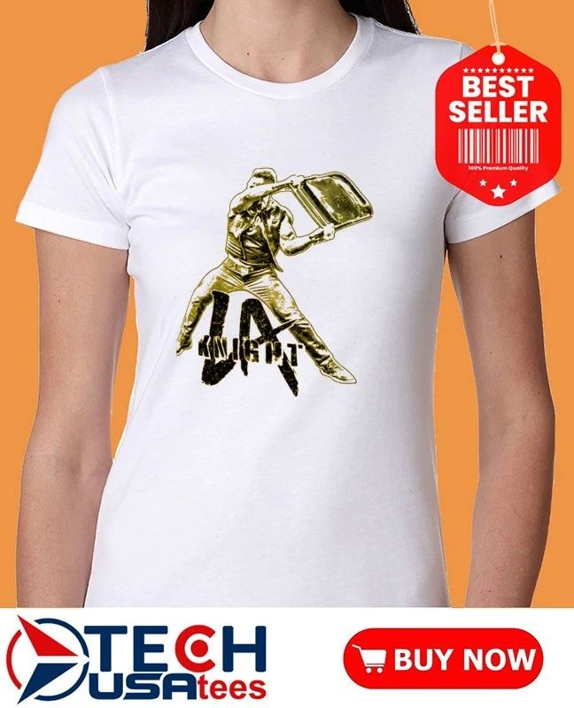 LA Knight Folding Chair silhouette shirt