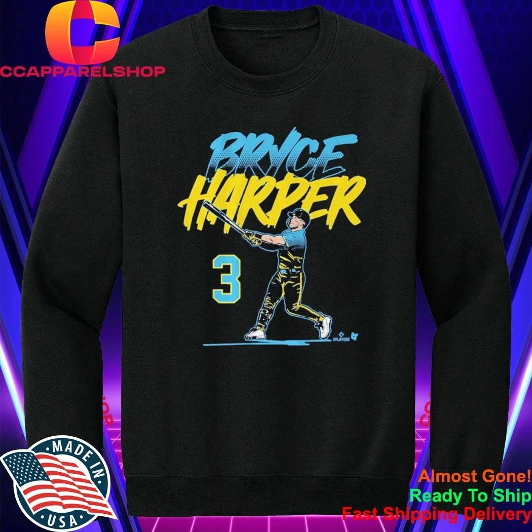 Bryce Harper Slugger Swing Number 3 Shirt