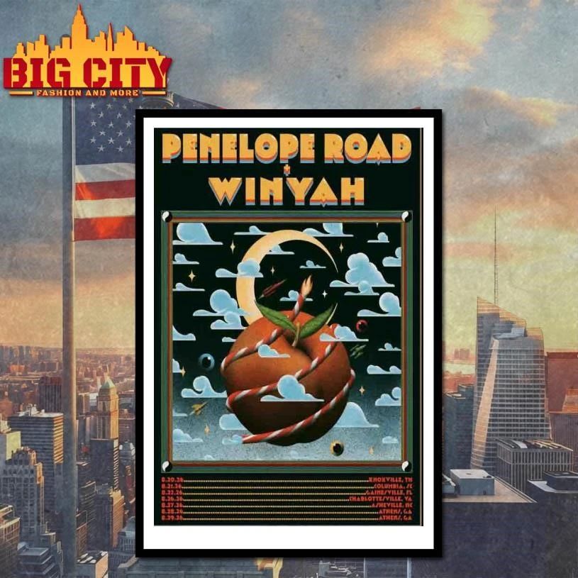 Penelope Road And Winyah Co-Headline Tour 2026 Poster Shirt
