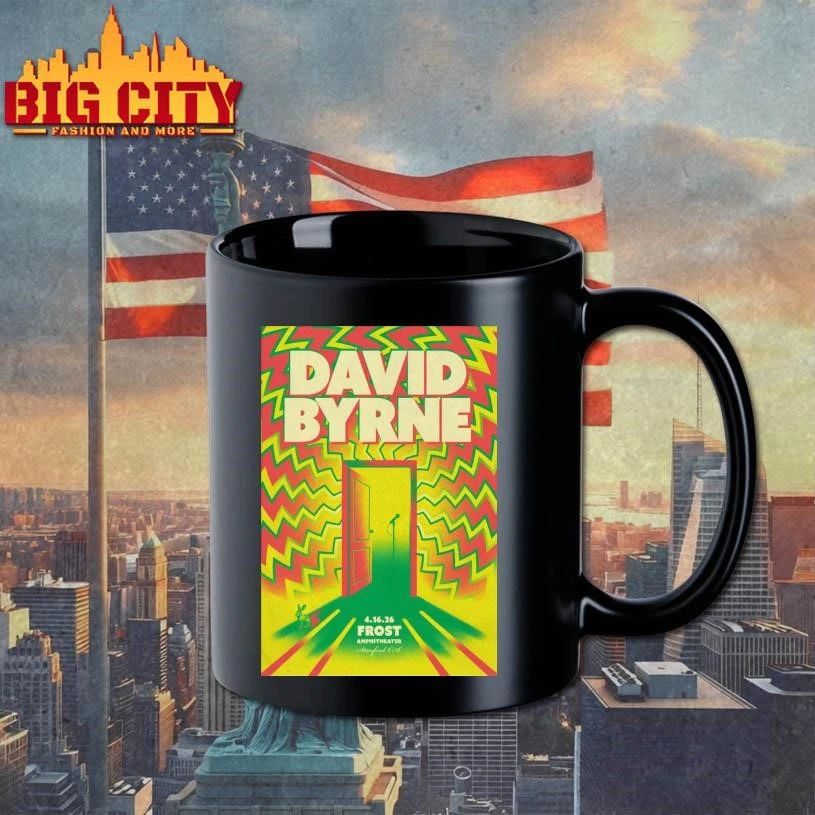 David Byrne In Stanford CA On Apr 16 2026 Poster Shirt