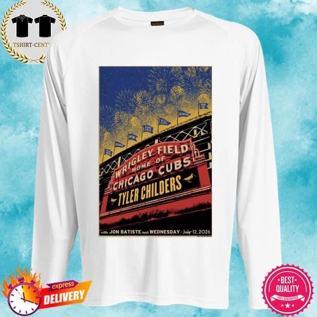 Tyler Childers at Wrigley Field Chicago 07 12 2026 Poster Shirt