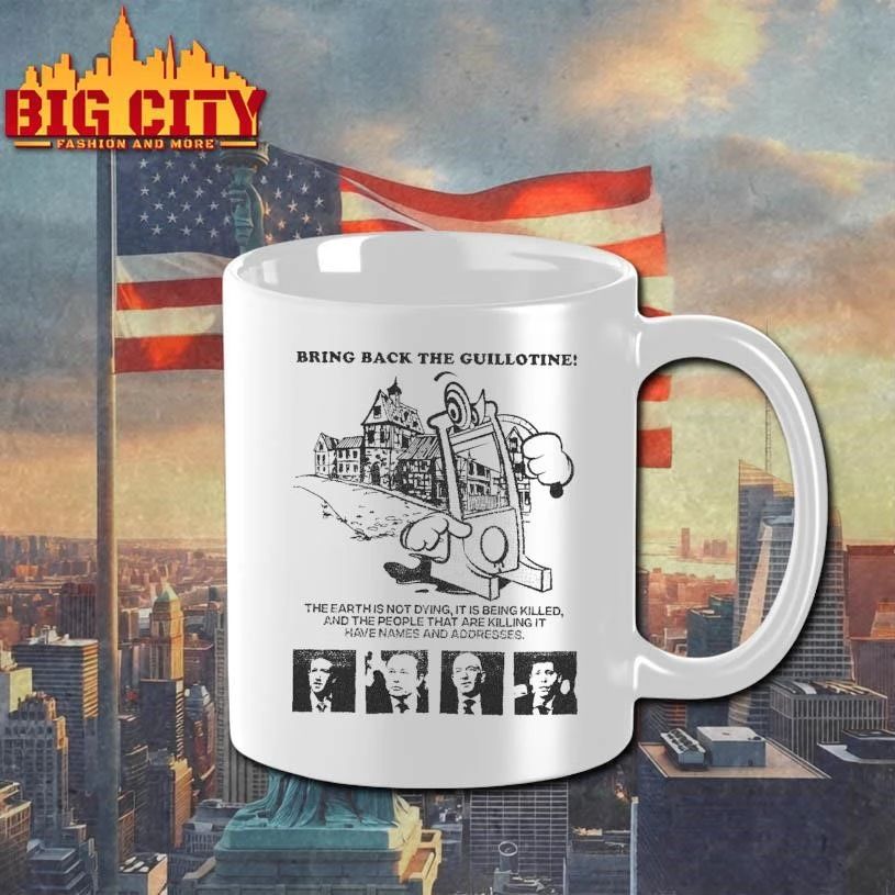 Bring Back The Guillotine Anti Billionaire Eco Activism shirt