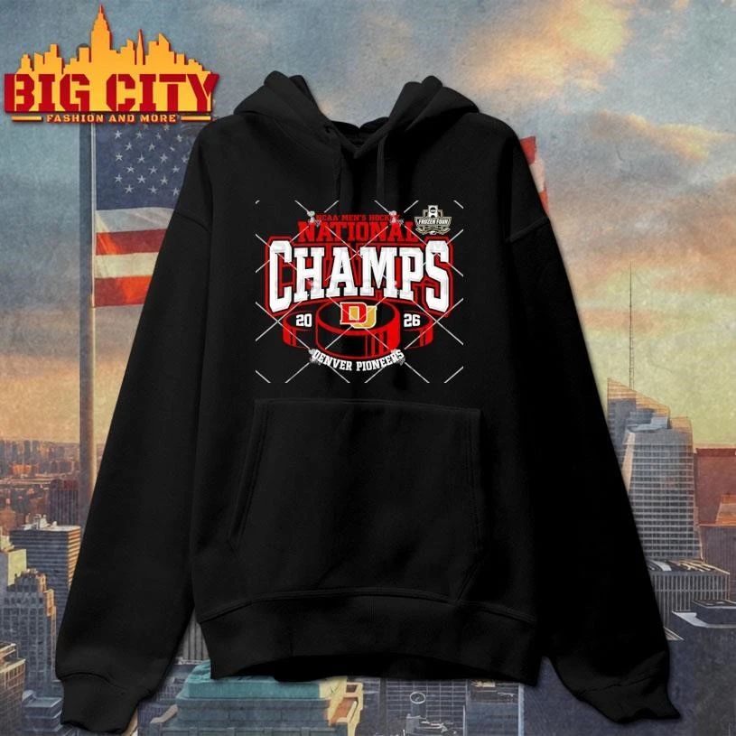 Denver 2026 NCAA Men’s Ice Hockey National Champions Graphic Shirt